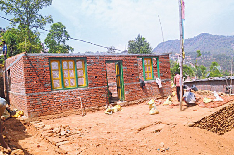 Tired of waiting for Indian aid, MoE rebuilds schools on its own
